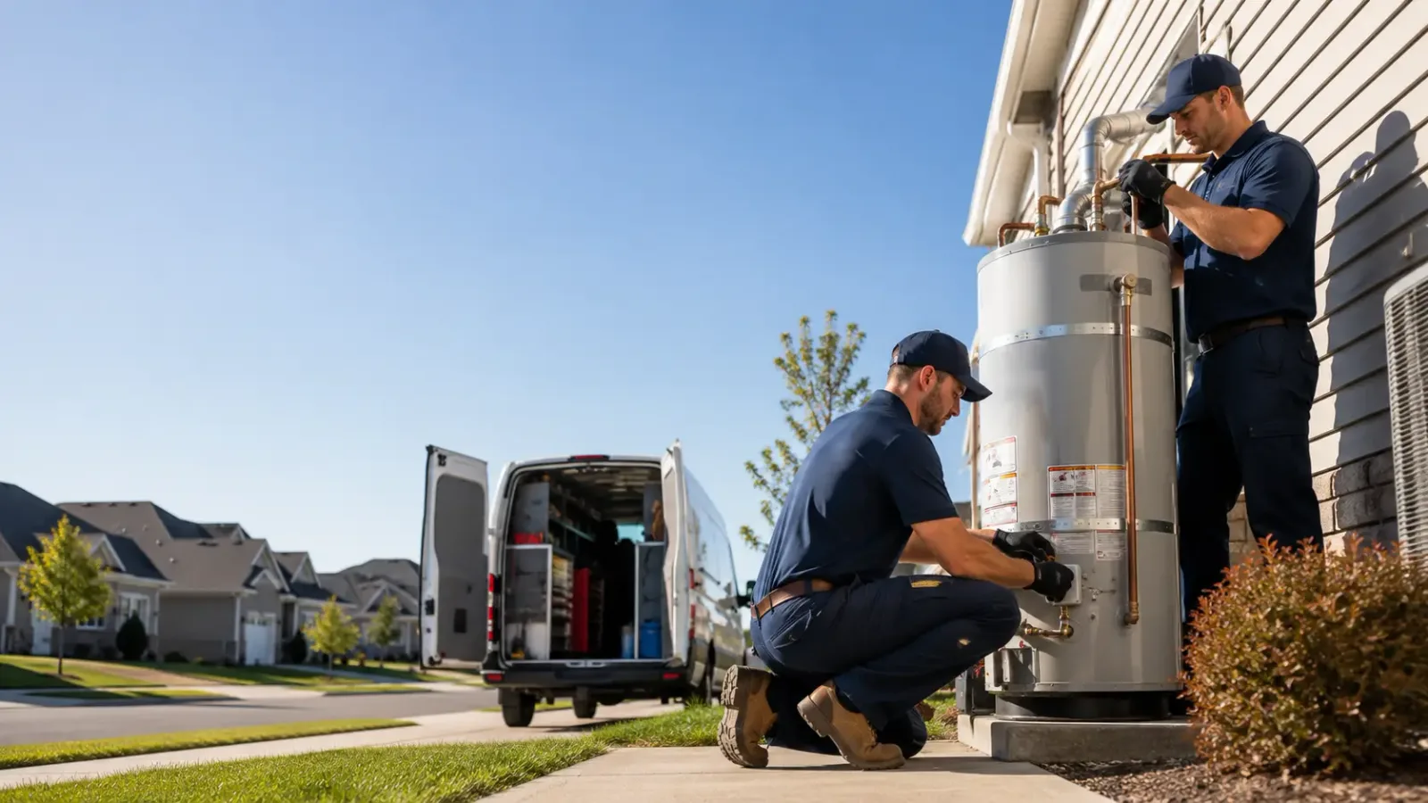 Water Heater Installation in Anson, ME
